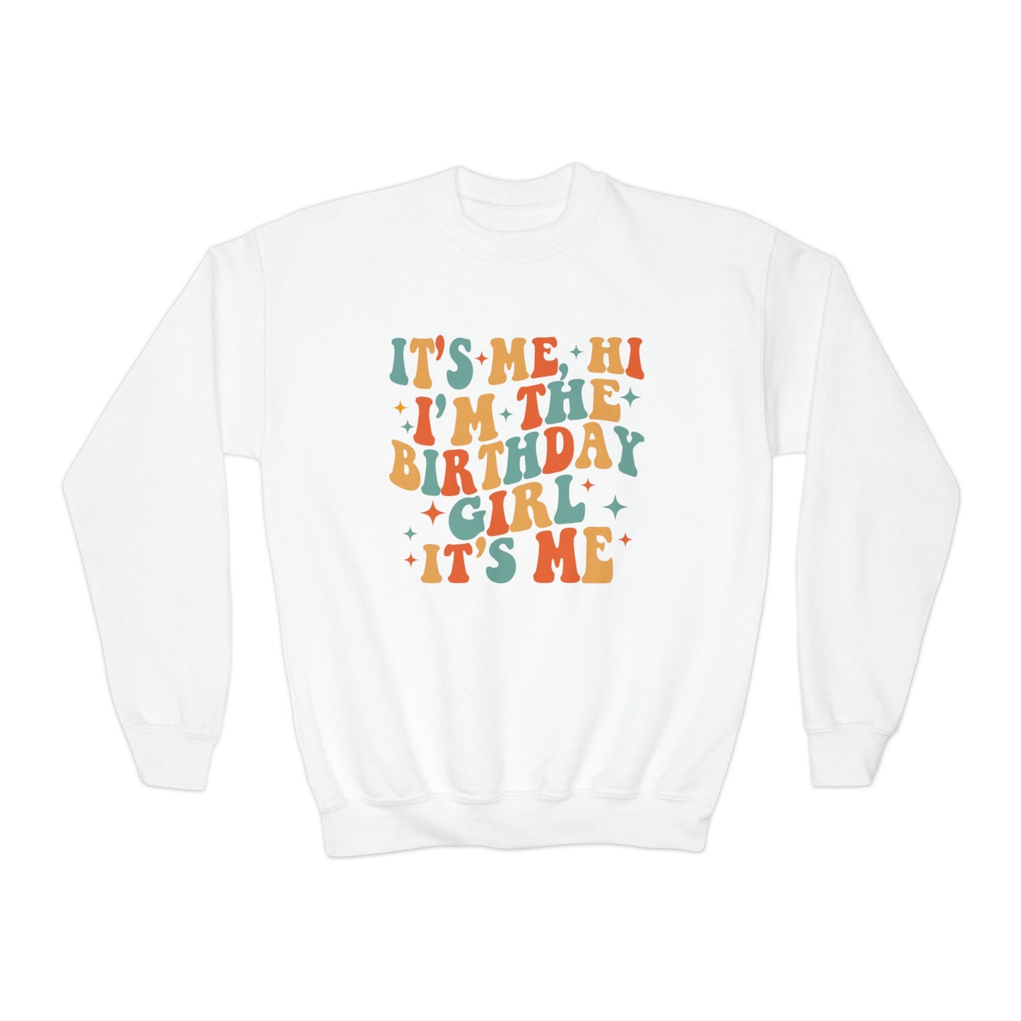 It's Me Hi I'm The Birthday Girl Shirt Youth Bella Canvas Tee Retro Groovy Birthday Birthday Queen Retro Birthday For Her Swiftie Birthday