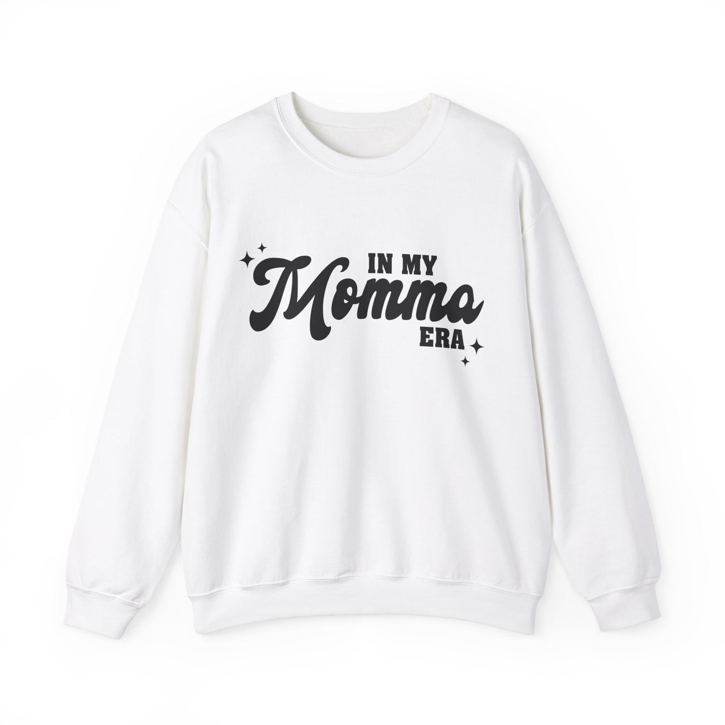 In My Momma Era Gildan Crewneck Retro Momma Sweatshirt Swiftie Momma Gift For Mom Mother's Day Sweatshirt Pregnancy Announcement Gift