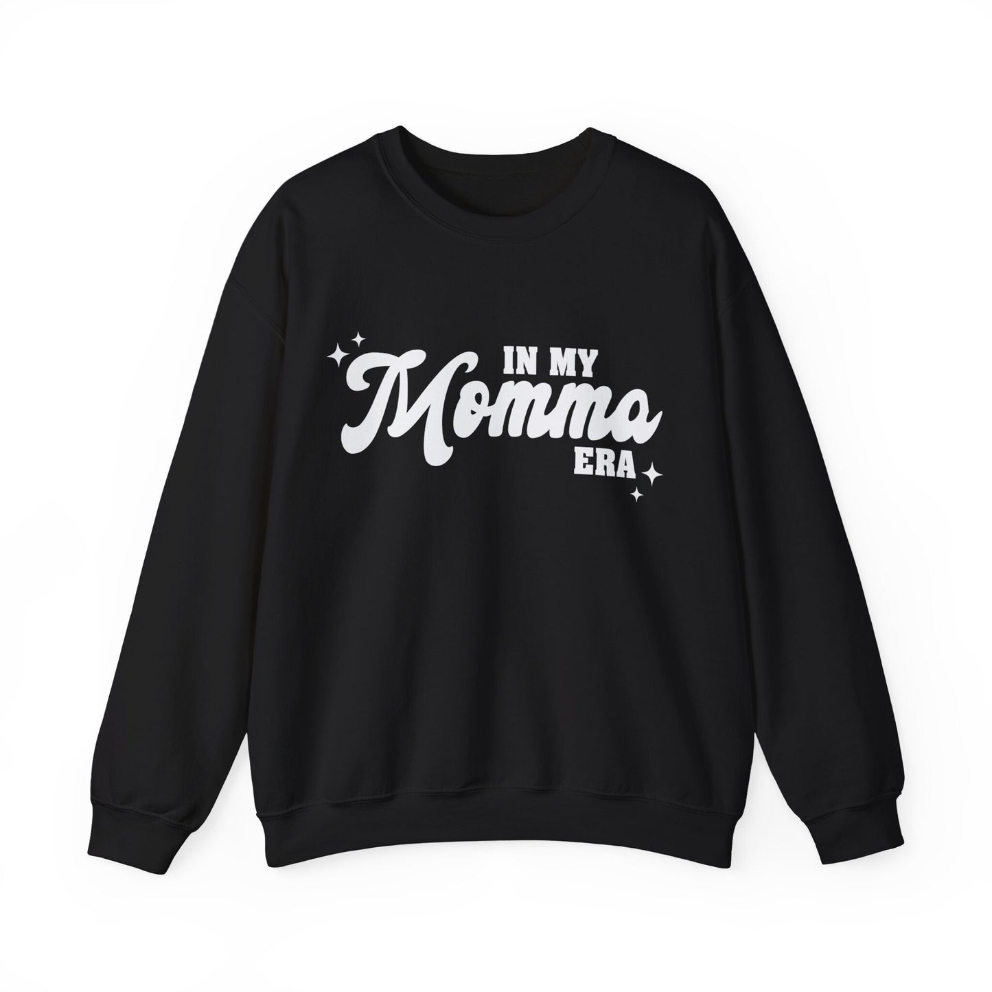 In My Momma Era Gildan Crewneck Retro Momma Sweatshirt Swiftie Momma Gift For Mom Mother's Day Sweatshirt Pregnancy Announcement Gift