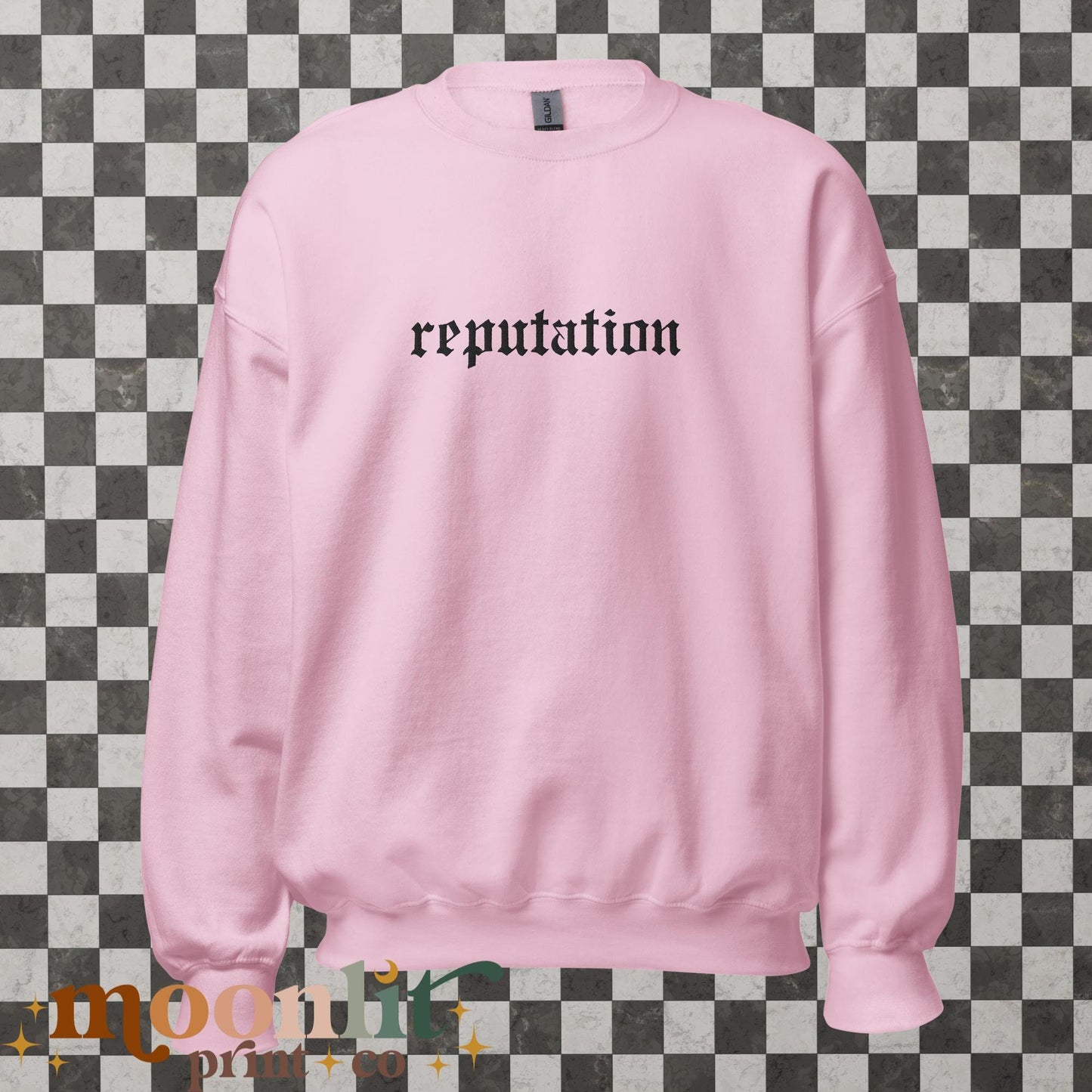 Reputation EMBROIDERED Gildan Crewneck Swiftie Sweatshirt Gift For Her Tswift Fan Merch Gift For Swiftie