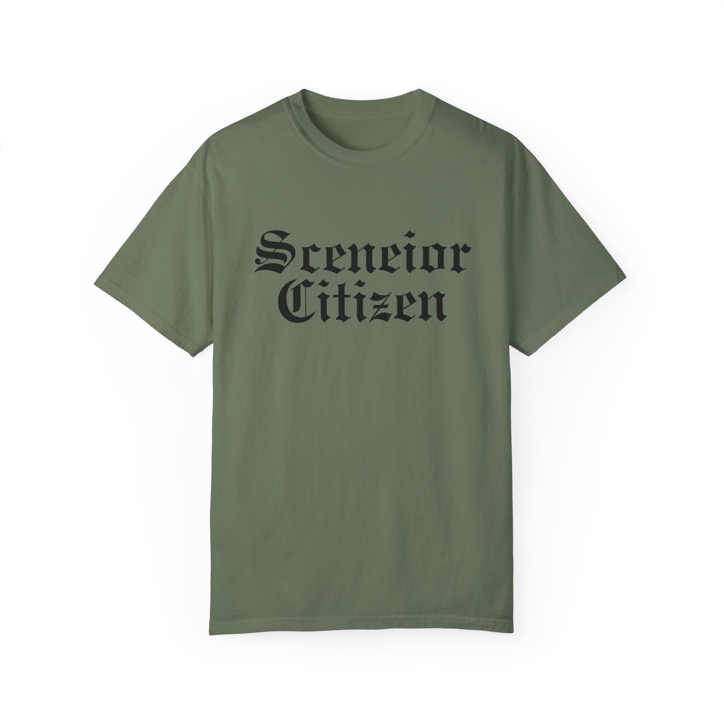 Scene Forever Comfort Colors Elder Emo Shirt Emo Gift Never A Phase Elder Emo Club Pop Punk Music Scene Shirt Sceneior Citizen Emo Tee