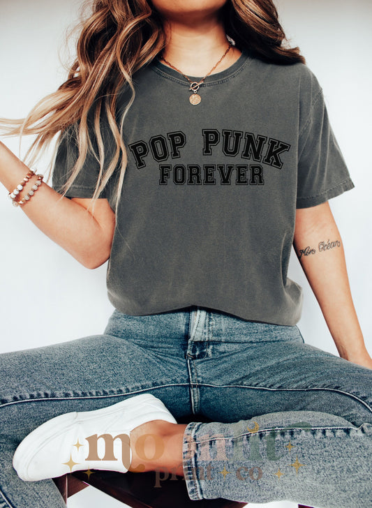 Pop Punk Forever Comfort Colors Elder Emo Shirt Emo Gift Never A Phase Elder Emo Club Pop Punk Music Scene Shirt Sceneior Citizen Emo Tee