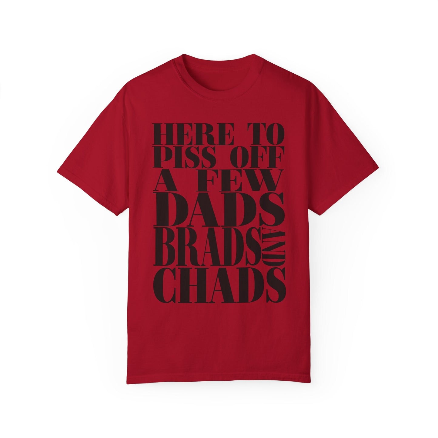 Dads, Brads, and Chads Comfort Colors Tee Funny Meme Tee Swiftie Tswift Tshirt Swiftmas Funny Gift For Her Funny Tshirt Football Era Shirt