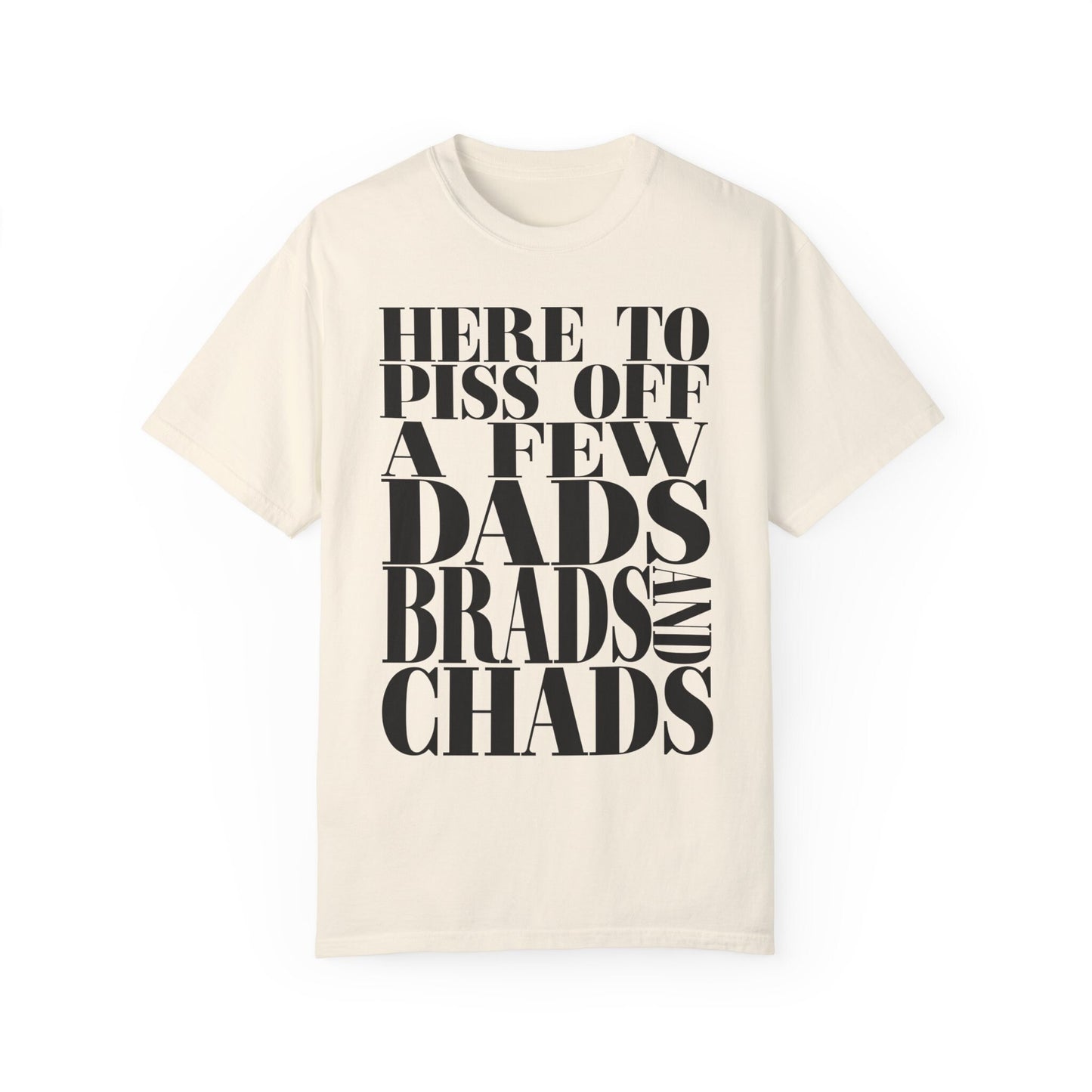 Dads, Brads, and Chads Comfort Colors Tee Funny Meme Tee Swiftie Tswift Tshirt Swiftmas Funny Gift For Her Funny Tshirt Football Era Shirt