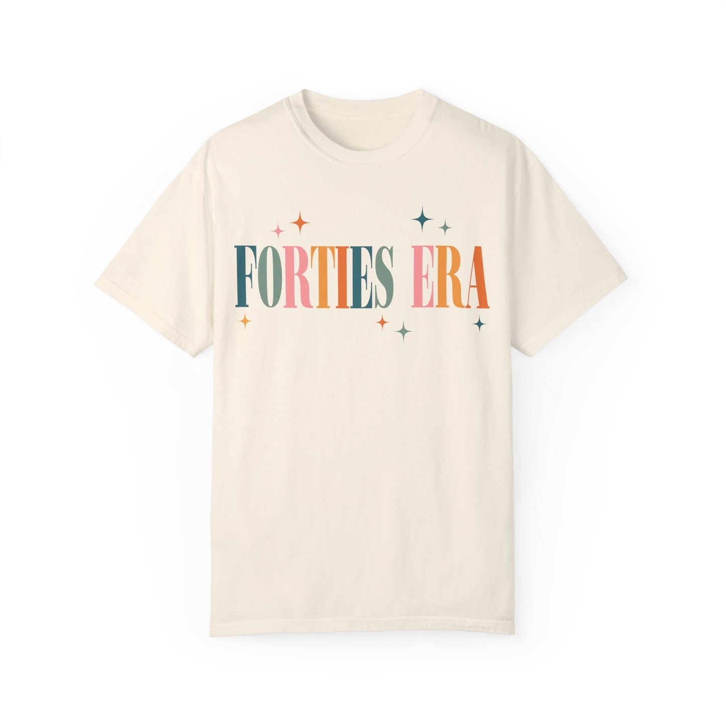 In My Forties Era Comfort Colors 40th Birthday 1984 1985 Retro Wavy Groovy Birthday 40th Birthday Shirt Funny Birthday Tee Fortieth Bday