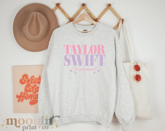 Taylor For President 2024 Presidential Election Campaign Funny Campaign Shirt Tswift Swiftie Gift Swiftmas Swift For President Campaign Meme