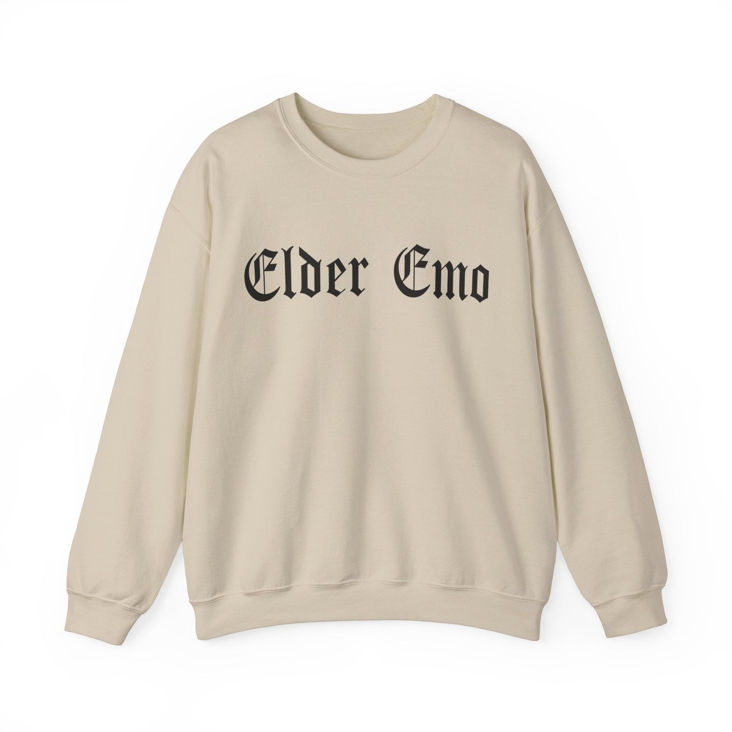 Elder Emo Sweatshirt Gildan Crewneck Emo Gift Not A Phase Emo Forever Funny Emo Shirt Gothic Sweatshirt Scene Phase Emo Phase Millennial