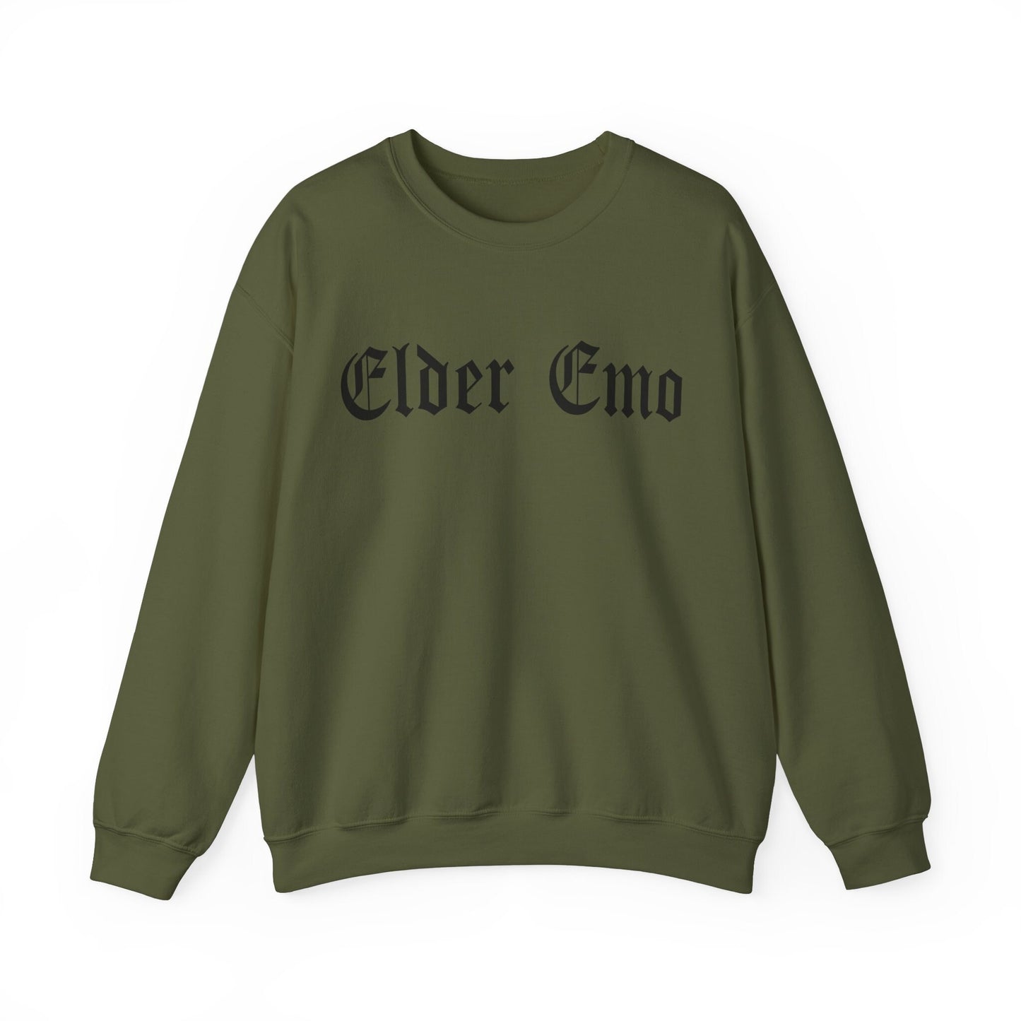 Elder Emo Sweatshirt Gildan Crewneck Emo Gift Not A Phase Emo Forever Funny Emo Shirt Gothic Sweatshirt Scene Phase Emo Phase Millennial