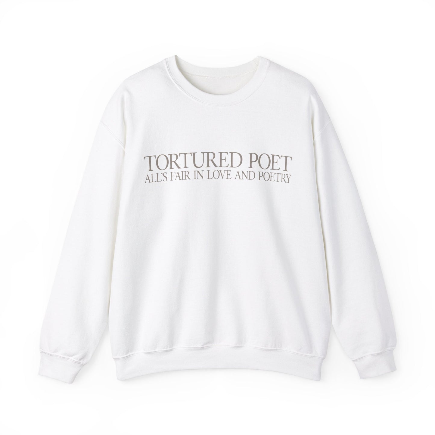 Tortured Poet Gildan Crewneck Swiftie Gift Swiftie Fangirl Album Shirt TSwift Fan Shirt New Album Swift Shirt Alls Fair In Love And Poetry