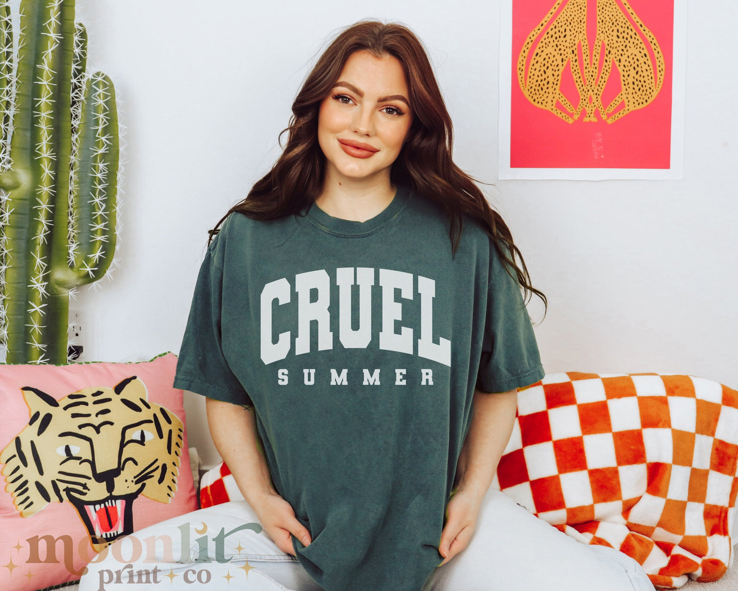 Cruel Summer Collegiate Comfort Colors Tee