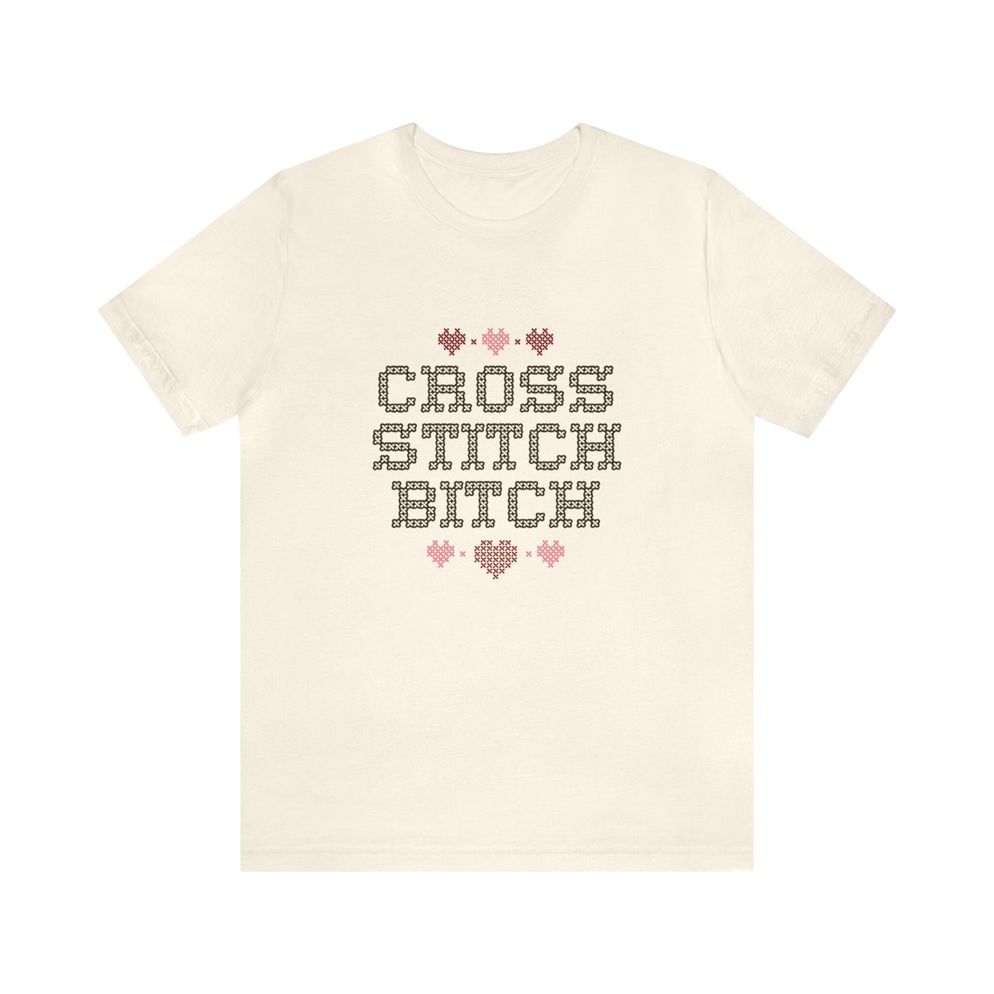 Cross Stitch Bitch Comfort Colors Funny Shirt