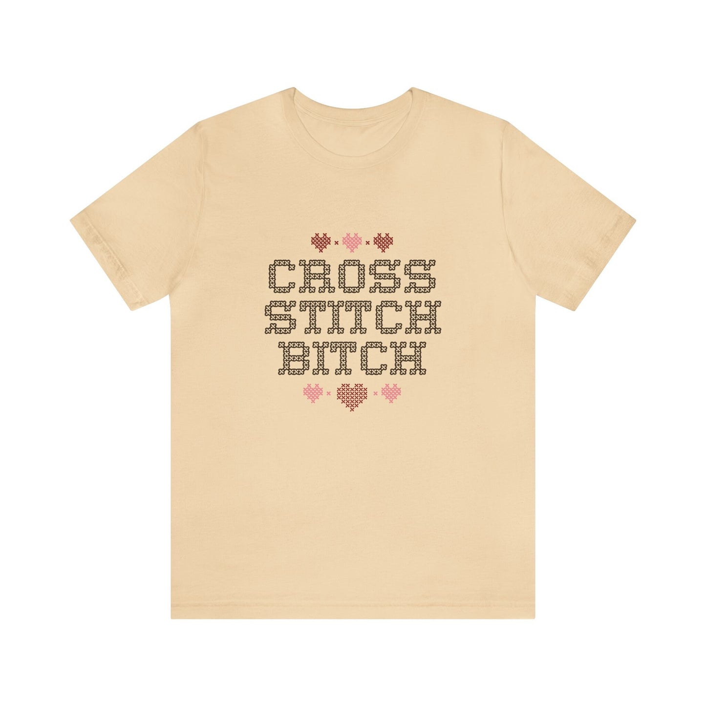 Cross Stitch Bitch Comfort Colors Funny Shirt