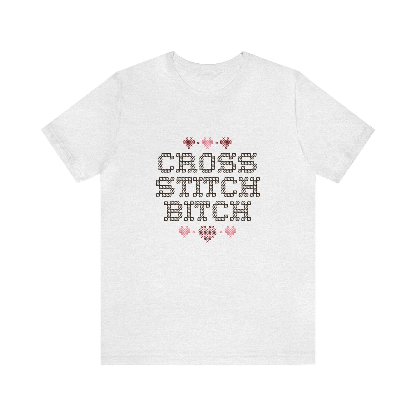 Cross Stitch Bitch Comfort Colors Funny Shirt