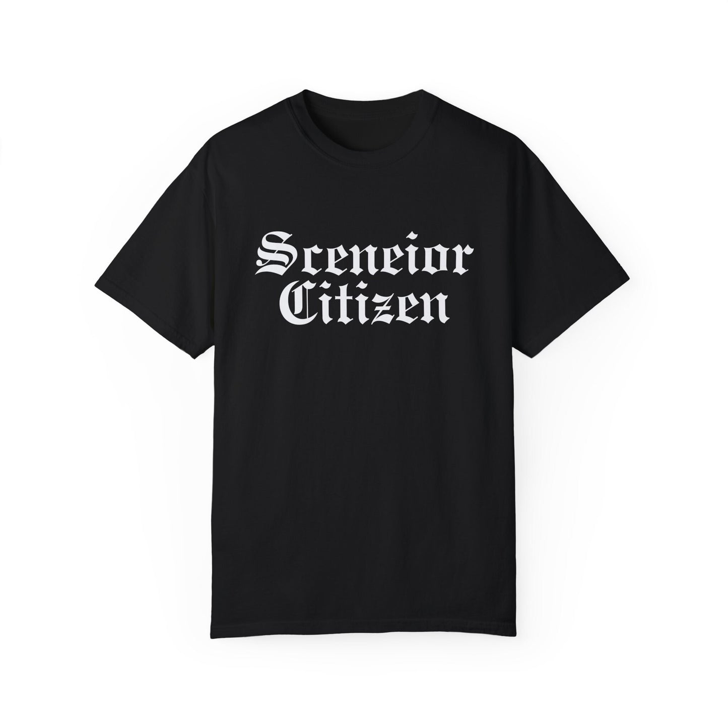 Scene Forever Comfort Colors Elder Emo Shirt Emo Gift Never A Phase Elder Emo Club Pop Punk Music Scene Shirt Sceneior Citizen Emo Tee