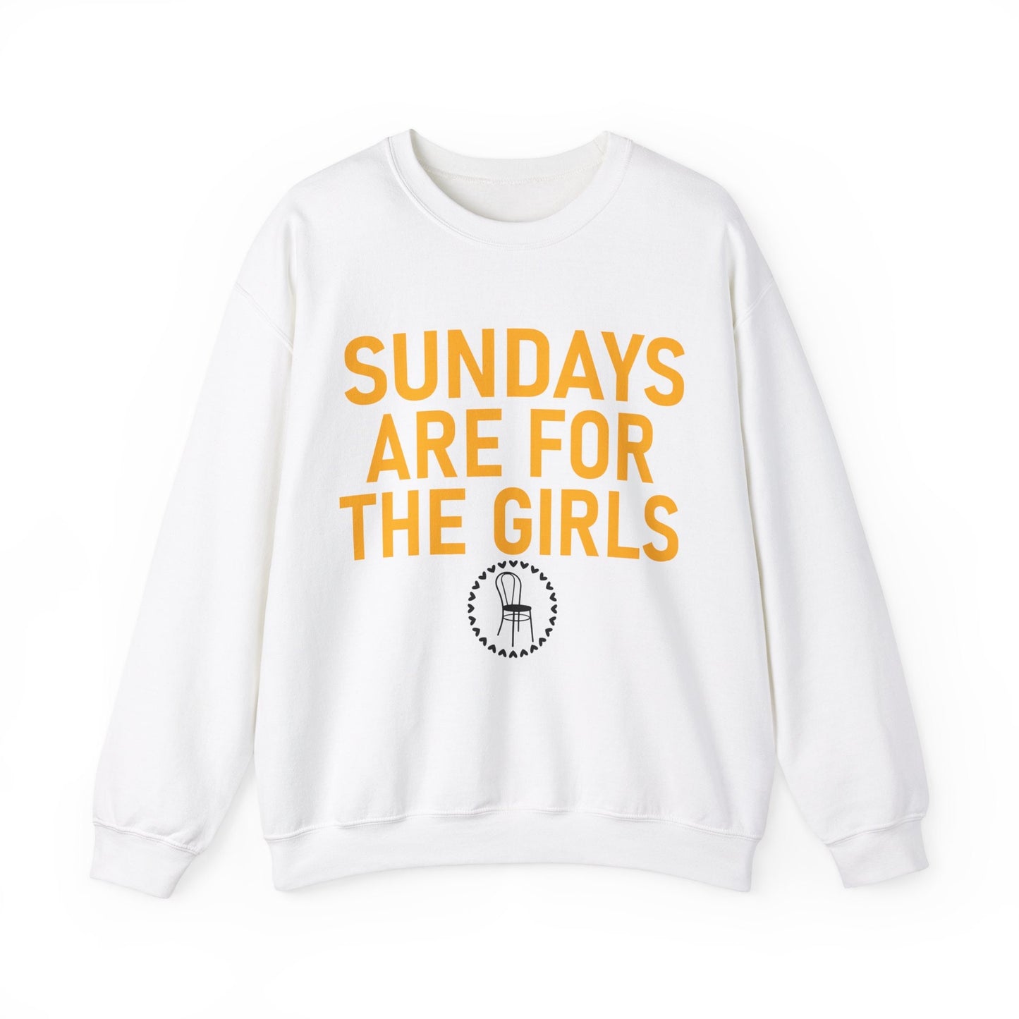 Sundays Are For The Girls Gildan Crewneck Funny Swiftie Vigilante Shit Chair Football Sports Game Day Shirt Gift For Swiftie Tswift Fangirl