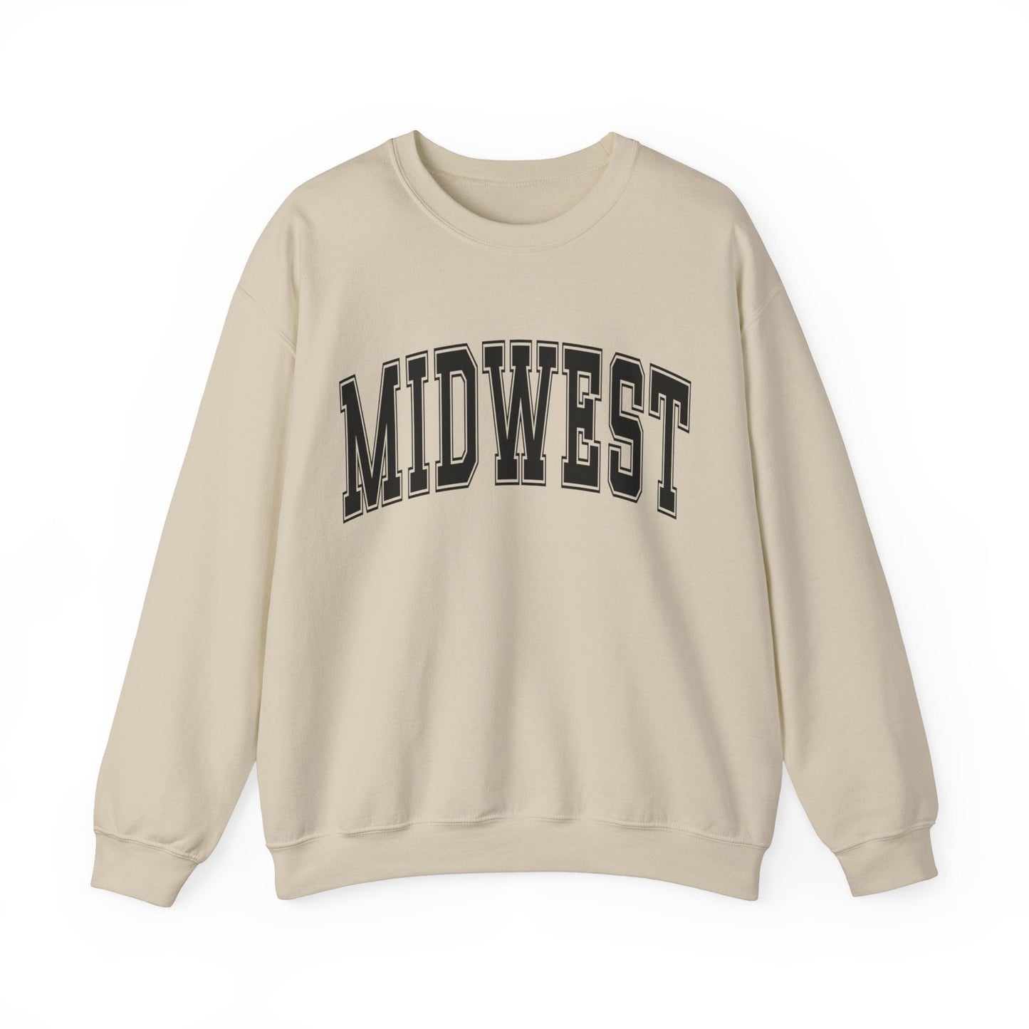 Midwest Varsity Letter, Gildan Crewneck, Midwest Shirt, Vintage Retro Shirt, Trendy Shirt, Oversized Tee, Midwest Emo Music, Midwestern