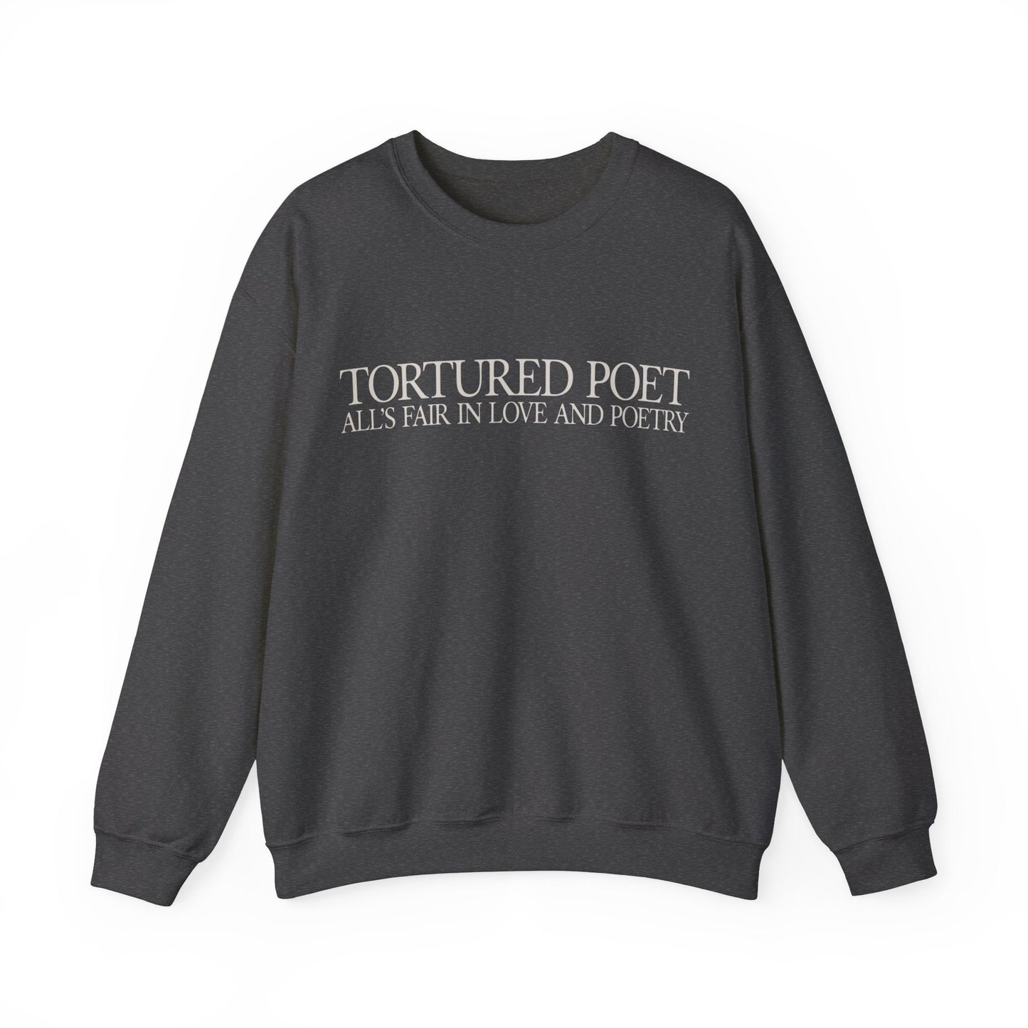 Tortured Poet Gildan Crewneck Swiftie Gift Swiftie Fangirl Album Shirt TSwift Fan Shirt New Album Swift Shirt Alls Fair In Love And Poetry