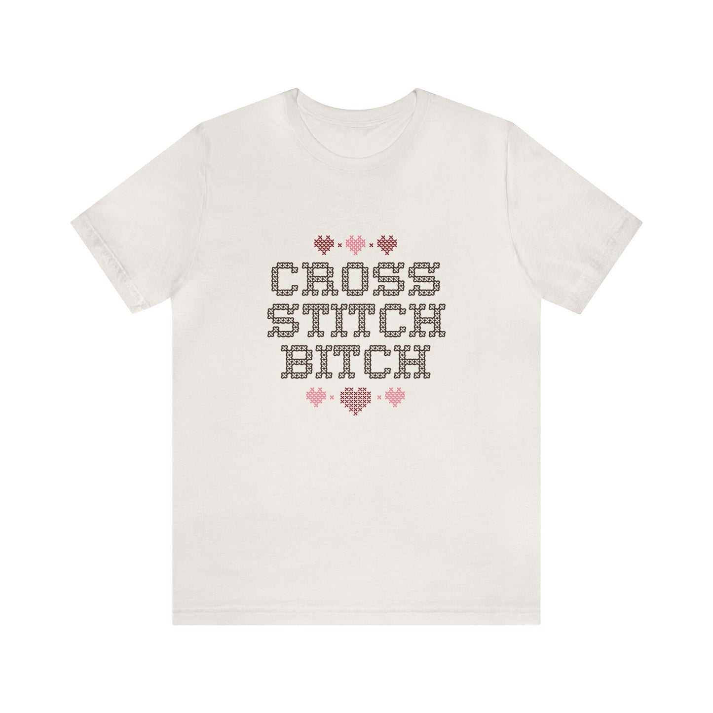 Cross Stitch Bitch Comfort Colors Funny Shirt