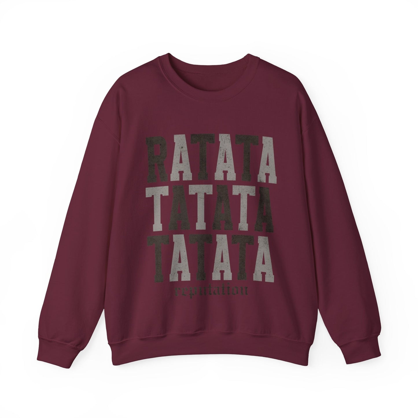 Ratata Reputation Meme Gildan Crewneck I Did Something Bad, Tswift Fangirl, Swiftmas Gift, Gift For Swiftie, Reputation Album, Funny Shirt