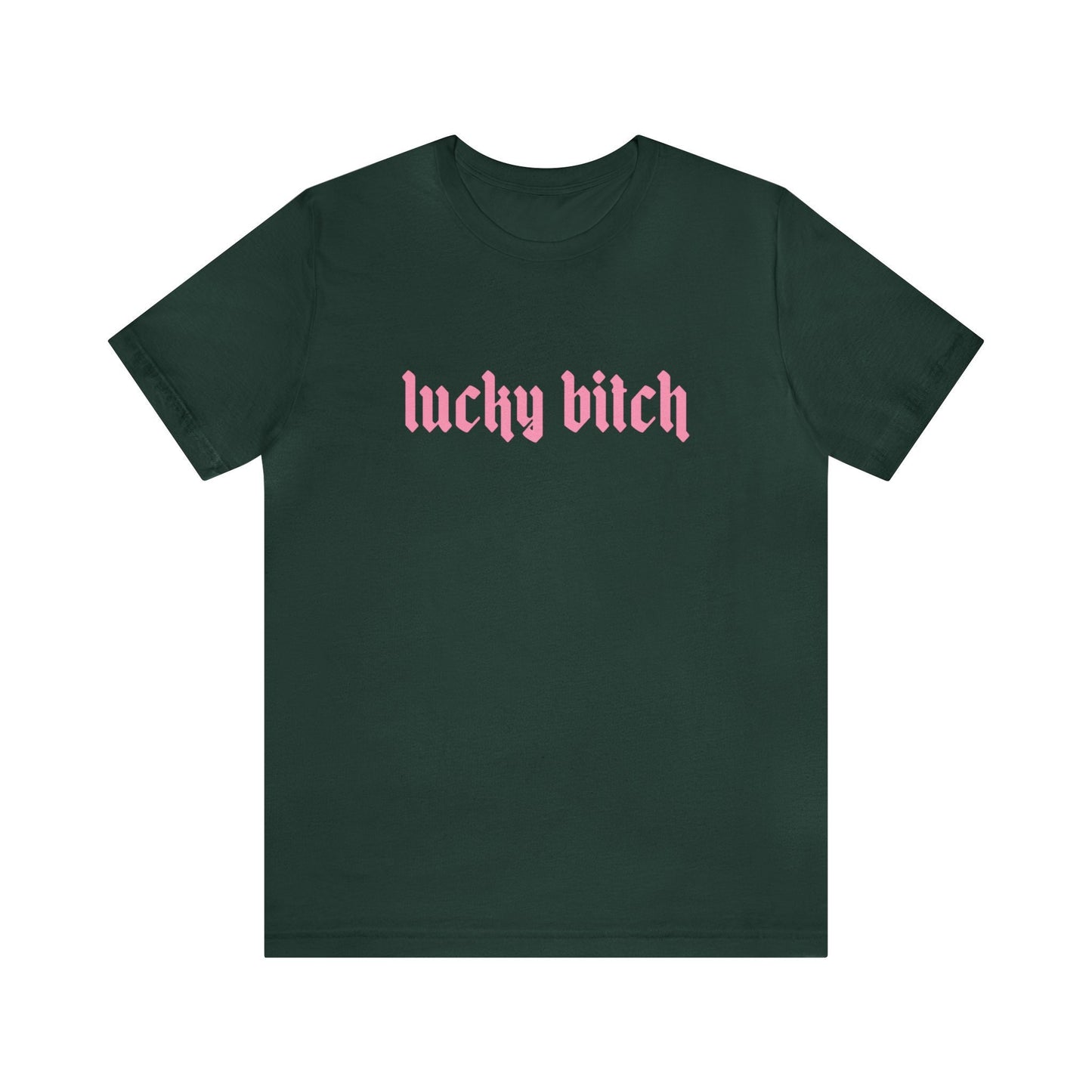 Lucky Bitch Bella Canvas St Patrick's Day Shirt Lucky Girl Shirt Sweatshirt For St Paddy's Shenanigans Shirt Funny St Patrick's Shirt Lucky