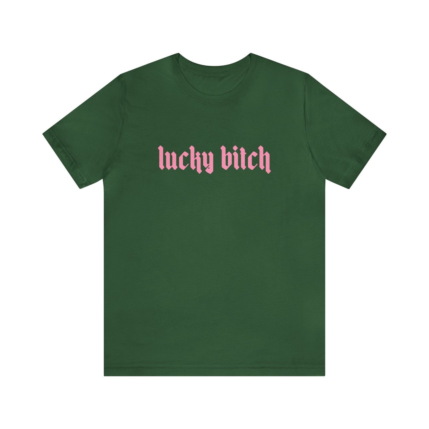 Lucky Bitch Bella Canvas St Patrick's Day Shirt Lucky Girl Shirt Sweatshirt For St Paddy's Shenanigans Shirt Funny St Patrick's Shirt Lucky