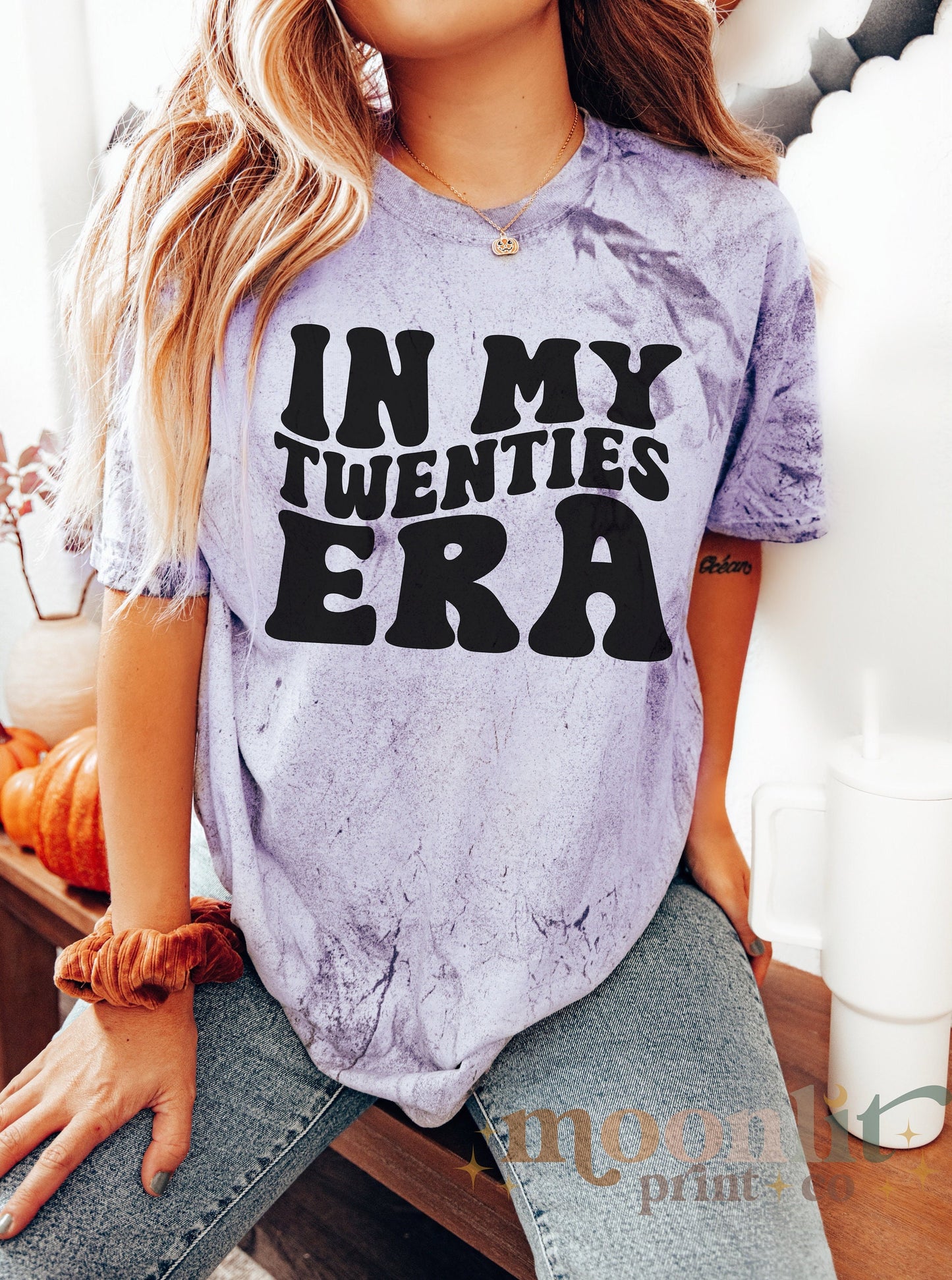 In My Twenties Era Comfort Colors 20th Birthday 2003 2004 Retro Wavy Groovy Birthday 20th Birthday Shirt Funny Birthday Tee 20th Bday Shirt