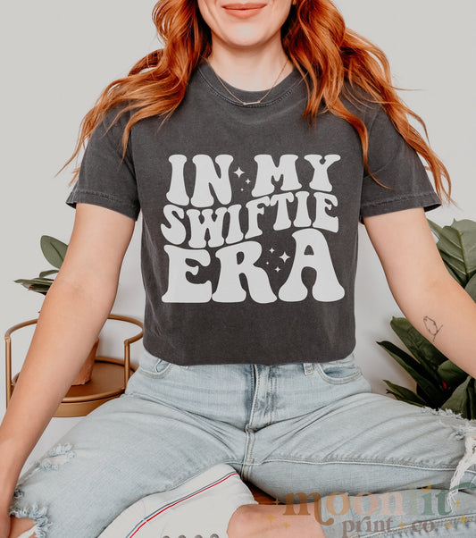 In My Swiftie Era Comfort Colors Tee, Retro Vintage, Gift For Swiftie, Swiftie Era Shirt, Tswift Fangirl, Eras Retro Shirt, Little Swiftie